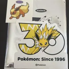 韓国限定】 ポケモン 30周年 ステッカー サンダース - メルカリ