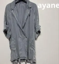 新品未使用ayane デニムキルティングジャケット　38 新品未使用ayane デニムキルティングジャケット 38 新品未使用