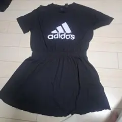 adidas キッズ ワンピース 150 ブラックのサムネイル