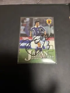 日本代表 松田直樹直筆サインカード - メルカリ
