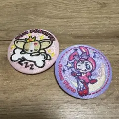 ナルミヤキャラクターズ 刺繍缶バッジ メゾピアノ