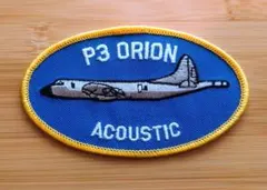 海上自衛隊 対潜哨戒機 P-3C ORION ACOUSTIC ワッペン