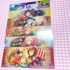 あんスタ 中国 ホロチケ 颯馬 斑 HiMERU こはく 藍良 6枚セット