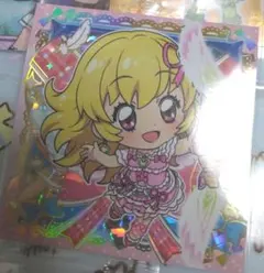 アイカツ　にふぉるめーしょん　ウエハースシール　星宮いちご
