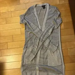 Calvin Klein Jeans ロングカーディガン グレー XS