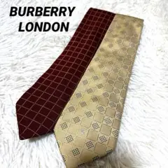 BURBERRY LONDONバーバリーロンドン　ネクタイ　2本セット