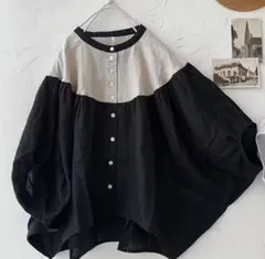 【新品】人気！レディースロングスリープブラウス　フリーサイズ★値下げ中‼️