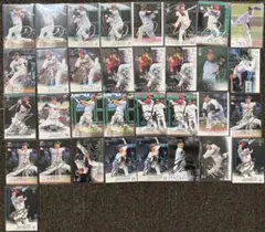 BBM 東北楽天ゴールデンイーグルス 銀箔サインカード まとめ売り 33枚