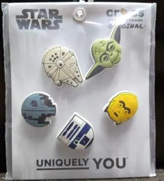 【新品未開封】Crocs　Star Wars Jibbitz Charms 5個