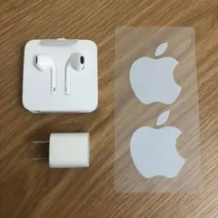 Apple イヤホン 充電器 ステッカー