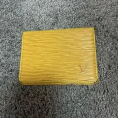 LOUIS VUITTON ルイヴィトン エピ パスケース カードケースイエロー