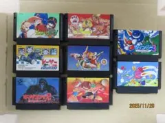 コナミ　ファミコンソフトセット 8本