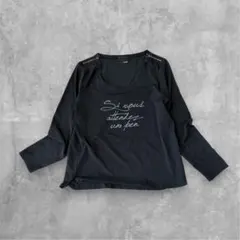 Abahouse Devinette アバハウス Y2K 00s トップス　黒のサムネイル