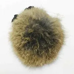 casiTA レトロガール　ミンクファーヘアゴム