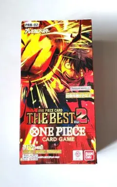 テープ付 ワンピース カードTHE BEST vol.2 1BOX 未開封