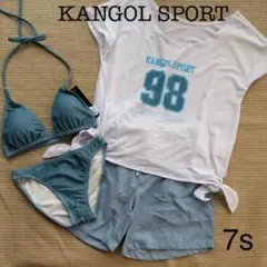 K-3新品★KANGOL SPORT★7s★4点セット水着のサムネイル