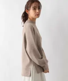 GLOBALWORK　メルティスタンドスリットプルオーバー　Ｌ