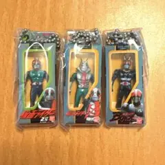 仮面ライダー ソフビパッケージチャーム 3体セット