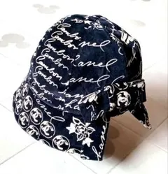 CHANEL シャネル ウール ココマーク チェーン キャスケット 帽子 CHANEL シャネル ウール ココマーク チェーン キャスケット 帽子