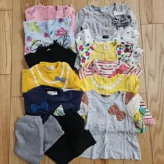 値下げまとめ売り　100　裏起毛　レギンス　トレーナー　カーディガン　半袖