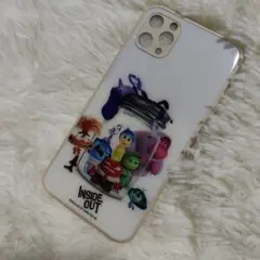 新品✨インサイド ヘッド iPhone11Promaxケース　かわいい 白