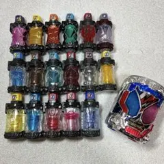 仮面ライダービルド フルボトル18本 まとめ ガシャポン