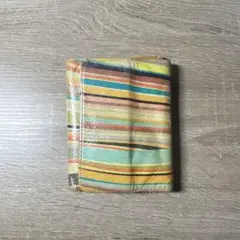 【Paul Smith】 ポールスミス 二つ折り財布 マルチカラー ストライプ