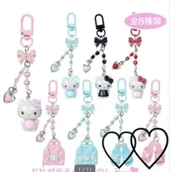 シークレットキーホルダー（ミニチュアキルト）　ハローキティ