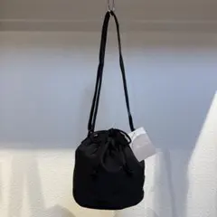 新品+bormeプリュスボルメオーブナイロンキャンバス巾着ショルダーバッグポーチ