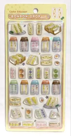 早い者勝ち‼️ボンボンドロップシール たまごサンド 和柄 クーリア正規品 匿名配送
