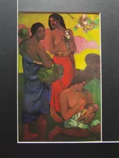 ポール・ゴーギャン、【テ・レリオア（夢）】、希少な画集画より ポール・ゴーギャン、【テ・レリオア（夢）】、希少な画集画より