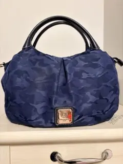 ⭐︎クリスチャン オリビエ ネイビーカモフラージュショルダーバッグ