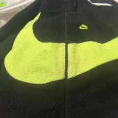 Nike フリースジャケット ブラック/ライム