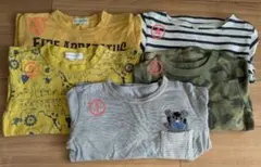 長袖5 点セットおまとめ　ロンT、カットソー 男の子