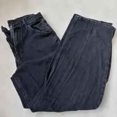 ユニクロ　バギーカーブジーンズ