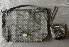 JIMMY CHOO スタースタッズ柄ナイロントートバッグ & ポーチのサムネイル
