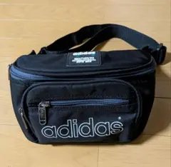adidas　アディダス　ウエストポーチ ビンテージ　レトロ　訳あり