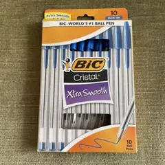 BIC Cristal Xtra Smooth ボールペン 10本セットのサムネイル