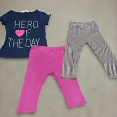 H&M Tシャツとスパッツ2つの3点セット
