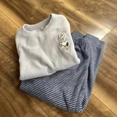 スヌーピー フリースパジャマセット　100