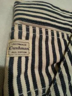 初期　Cushman クッシュマンヒッコリー　ストライプ　ペインターパンツ　28