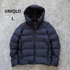 UNIQLO ユニクロ シームレスダウンパーカ ダウンジャケット ネイビー L