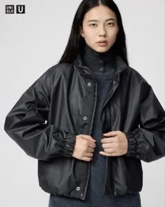⭐️新品⭐️ユニクロ UNIQLO コーティングショートブルゾン