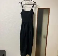 コンビネーションブラキャミソールワンピース