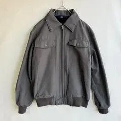 ビンテージ　90s メンズ　ドカジャン　L　裏ボア　オリーブ　ミリタリー　バイクのサムネイル