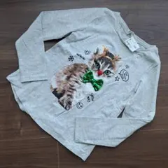 新品未使用　タグ付き　H&M　長袖カットソー　キッズ　綿　120 130