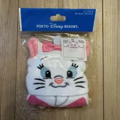 【新品未使用】東京ディズニーリゾート ミニタオル　マリーちゃん　紐付き