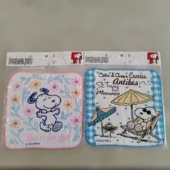 〈出品は2025年11月末迄〉スヌーピー　ミニタオル　2個セット　ピーナッツ