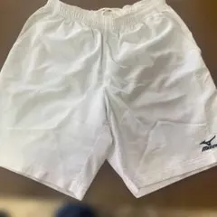 MIZUNO ハーフパンツ ホワイト Mサイズのサムネイル
