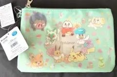 ポケモン　フラットポーチ　フラワー